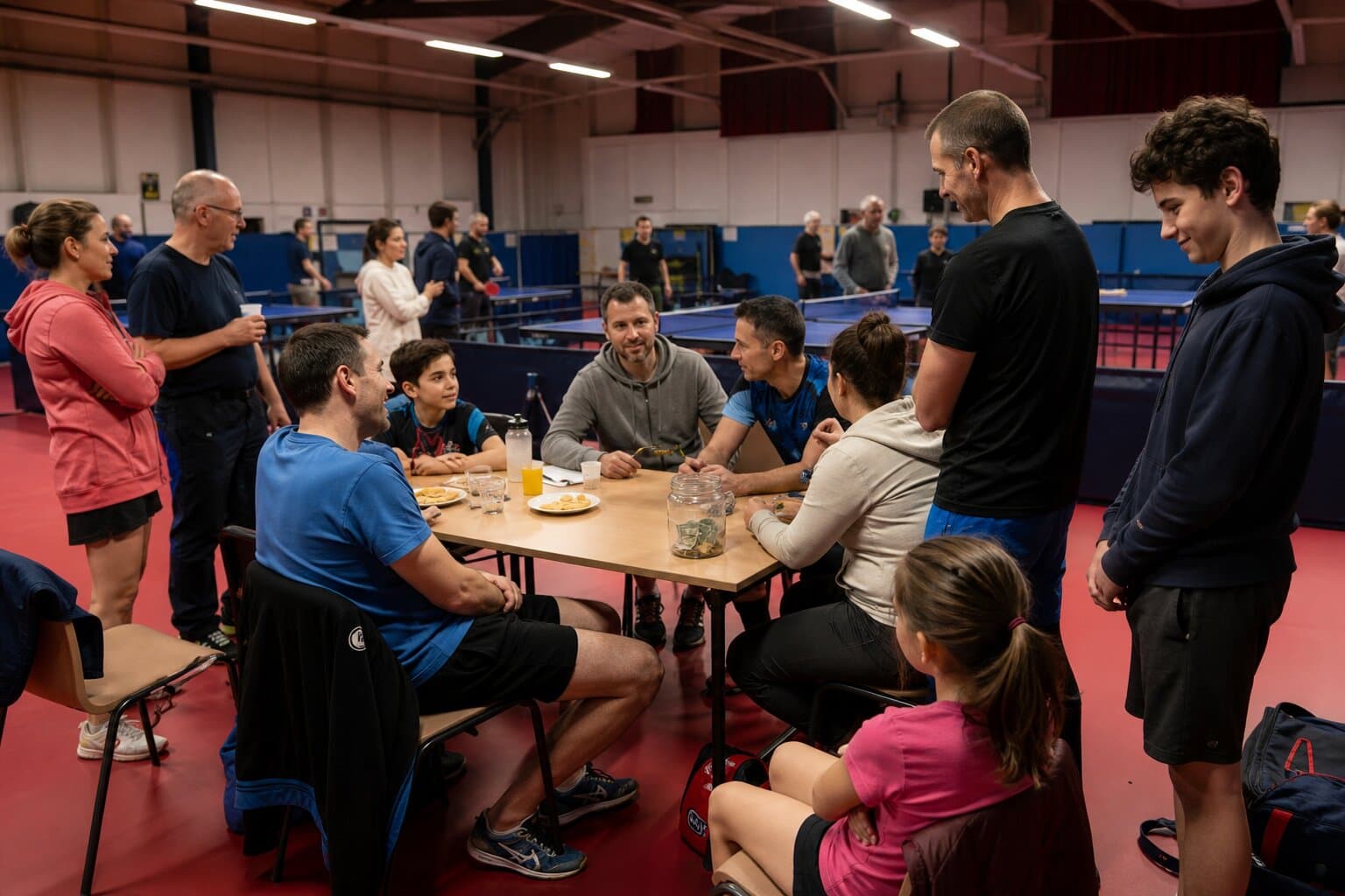 Mobilisation de la communauté du club
