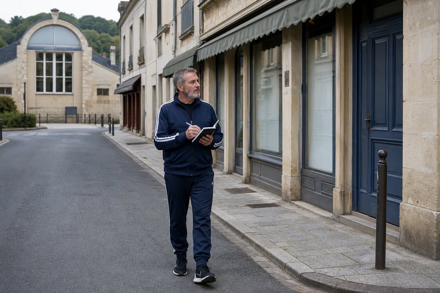 Repérage des entreprises proches de la salle